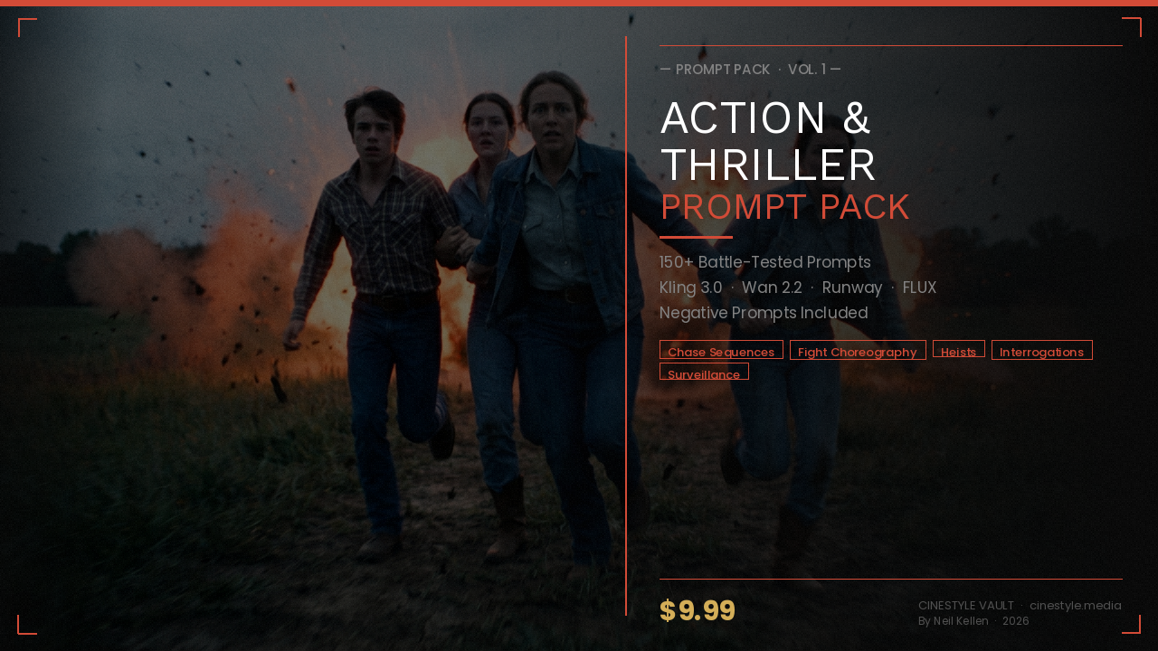 Action & Thriller Prompt Pack