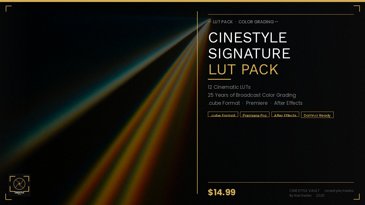 Cinestyle Signature LUT Pack